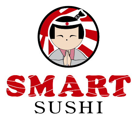 smart sushi logo creation in Riga