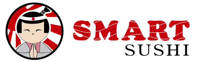 smart sushi logo creation in Riga long